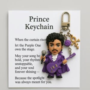 🔥Last Day 49% OFF - Prince Commemorative Keychain