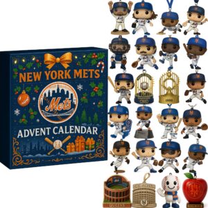 🔥LAST DAY 75% OFF - New York Mets 2025 Advent Calendar – Amazin’ Holiday Edition